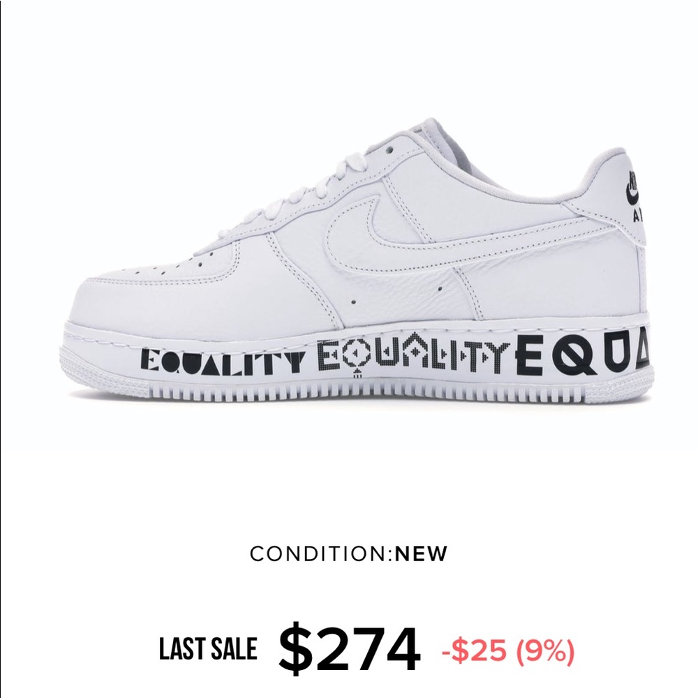 Nike Air Force 1 equality